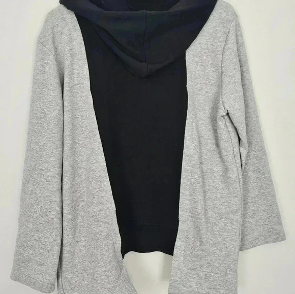 AMICI Two Tone Zip Sweatshirt NWT Made in Italy - Picture 7 of 13